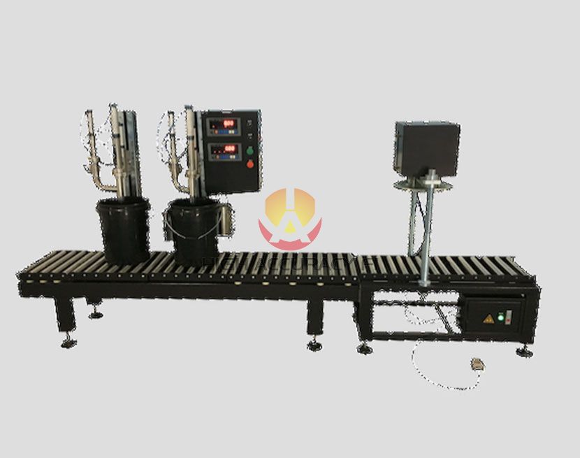 半自動稱重式灌裝機(jī)+壓蓋機(jī) FM-SW系列+FC-P/20L