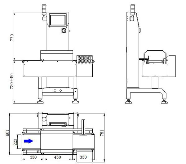 WS-N220 Check Weigher-High Accuracy Fi